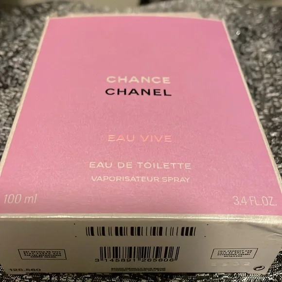 Chanel Chance  EAU Vive perfume 3.4 oz box only - Picture 2 of 2